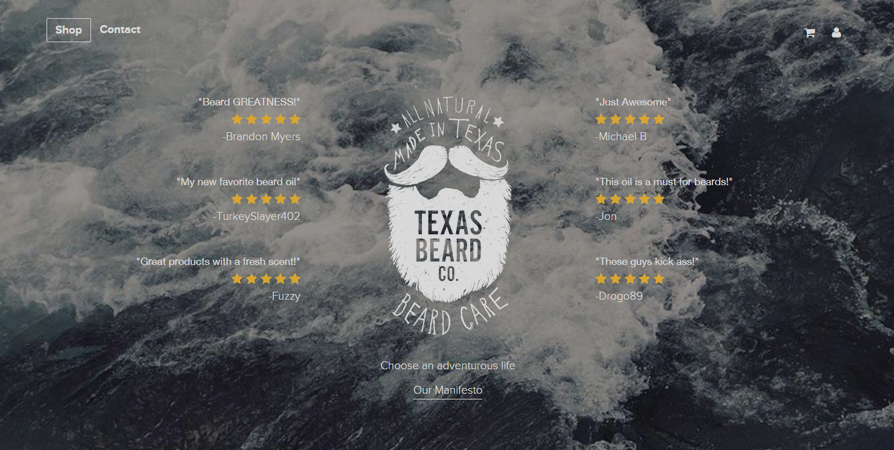 Loja Virtual Texas Beard Company