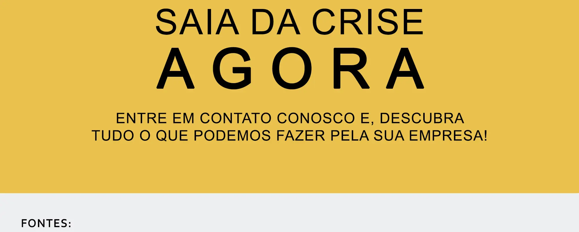 Infogrfico: Por que voc est na crise?