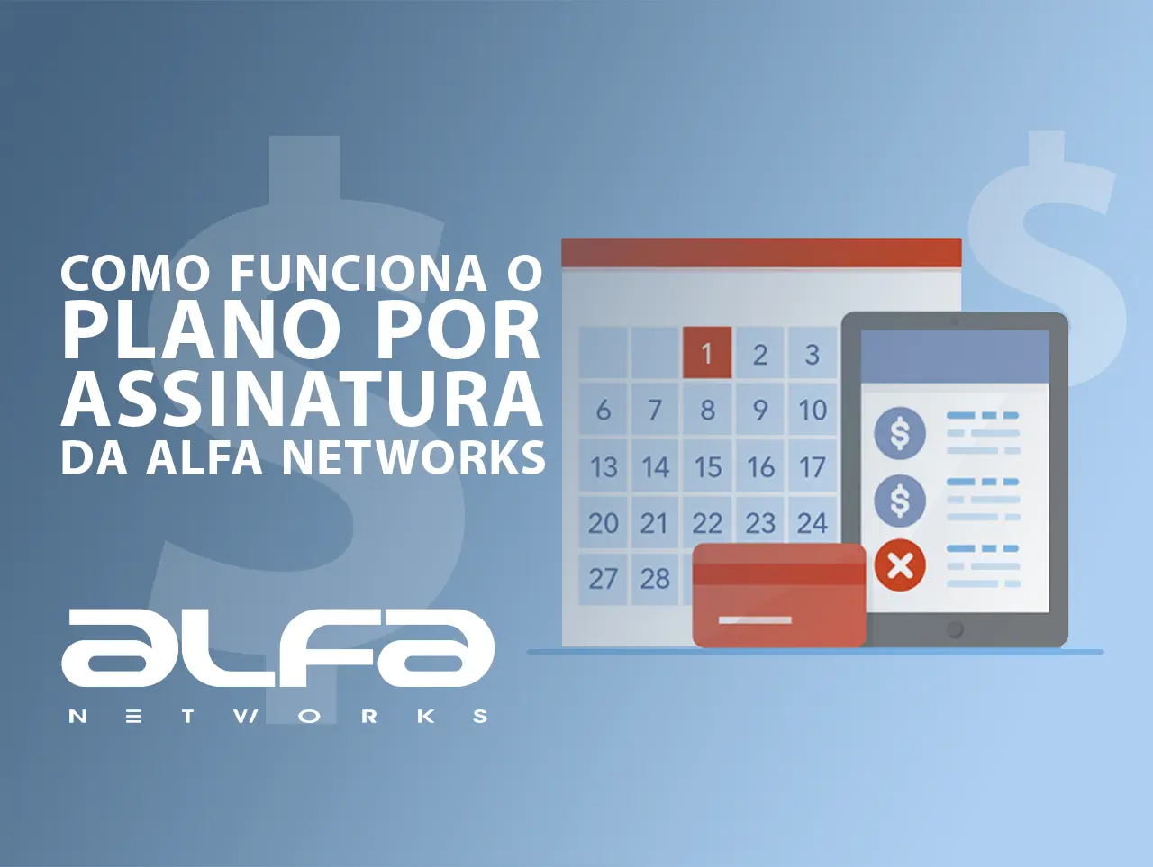 Plano de Assinatura - Sistema de Gesto ERP da Alfa Networks